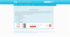 Desktop Screenshot of freecurrencyrate.com